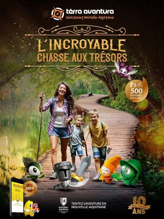 TERRA AVENTURA - 0 mn - Oiron et autour<br />L'incroyable chasse aux trésors est disponible gratuitement à Oiron + 6 autres parcours à moins de 20 mn autour de Oiron.<br />Plus d'info : https://www.terra-aventura.fr/<br />Vidéo : https://www.youtube.com/watch?v=O9xUOWH0JVc TERRA AVENTURA - 0 mn - Oiron et autour<br />L'incroyable chasse aux trésors est disponible gratuitement à Oiron + 6 autres parcours à moins de 20 mn autour de Oiron.<br />Plus d'info : https://www.terra-aventura.fr/<br />Vidéo : https://www.youtube.com/watch?v=O9xUOWH0JVc